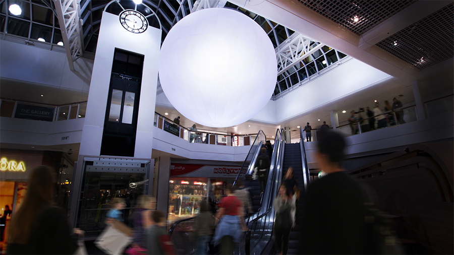 The Light Art Installation Poole Dolphin Shopping Centre