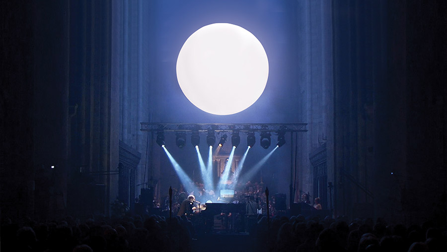 The Light Art Installation Romsey Abbey